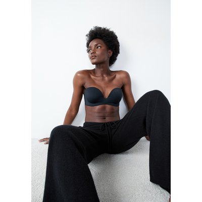 Bandeau microfibre push-up bretelles amovibles PURE FIT® ETAM