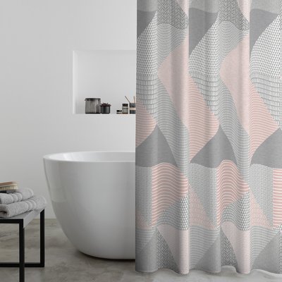Geo Shower Curtain CATHERINE LANSFIELD