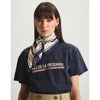 Foulard Lewis en soie INES DE LA FRESSANGE PARIS