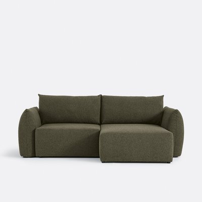 Divano letto angolare, bouclé fine, Edith LA REDOUTE INTERIEURS