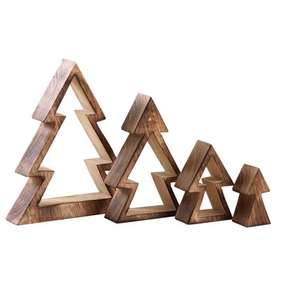 Sapin gigogne en bois (Lot de 4) AUBRY GASPARD