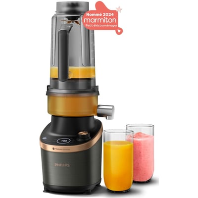 Blender HR3770/00 Flip&Juice 2-1 avec extracteur de jus Série 7000 2L, 1500W PHILIPS