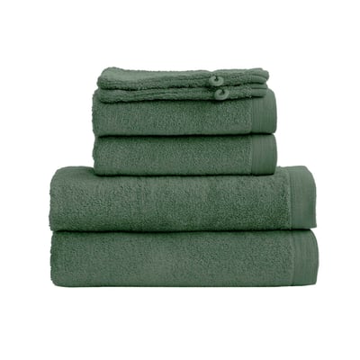 Ensemble de bain 6 pièces 500 g/m² STUDIO (2 draps de douche +2 serviettes de toilette + 2 gants) SENSEI MAISON