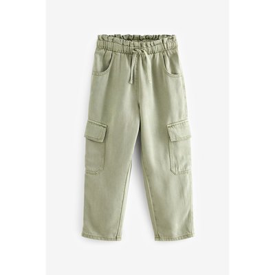 Pantalon cargo à poches en tencel NEXT