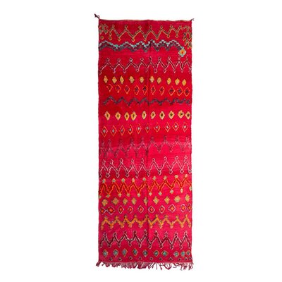 Tapis Kilim berbère marocain pure laine 163 x 405 cm AFK LIVING