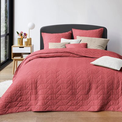 Couvre lit boutis matelassé coton Zig Zag Scenario LA REDOUTE INTERIEURS