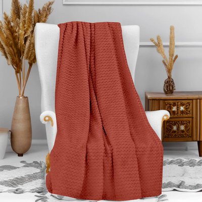 Plaid COCOONING SOLEIL D OCRE
