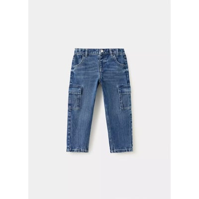 Jean droit cargo MANGO BABY
