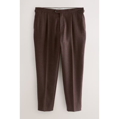Pantalon habillé standard texturée lin NEXT