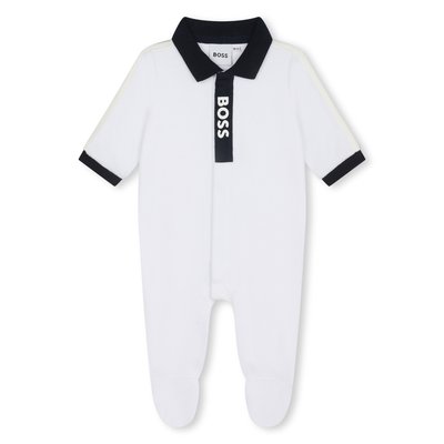 Pyjama en velours bicolore BOSS KIDSWEAR