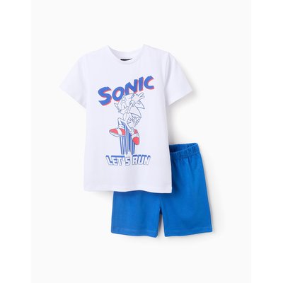 Pyjama Court en Coton Sonic ZIPPY