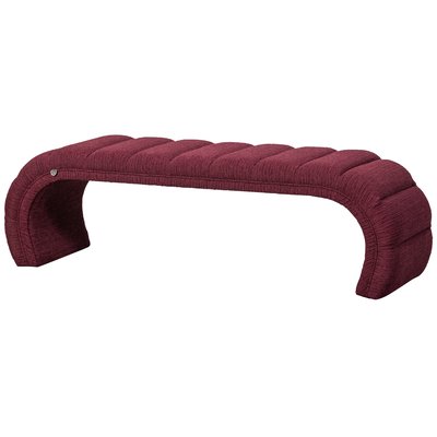Banc en tissu L160cm - TRAFFIC BEPUREHOME