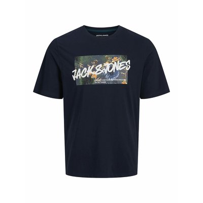 T-shirt met ronde hals en logo JACK & JONES