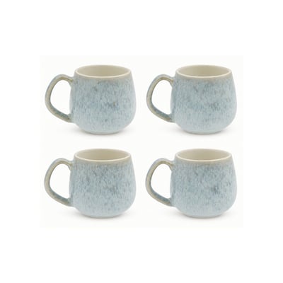 Lot de 4 tasses expresso, BOREA ARTIME
