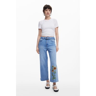 Jean culotte tournesols DESIGUAL
