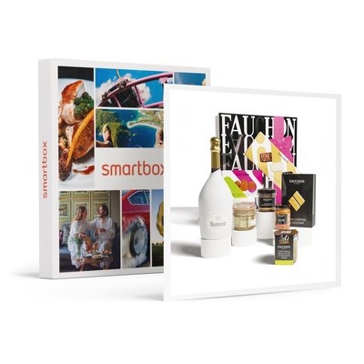 Coffret Chic'issime Fauchon : douceurs et champagne livrés à domicile- SMARTBOX - Coffret Cadeau Gastronomie SMARTBOX