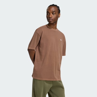 T-Shirt Ample Emmanchures Tombantes Délavé Trèfle Essentials adidas Originals