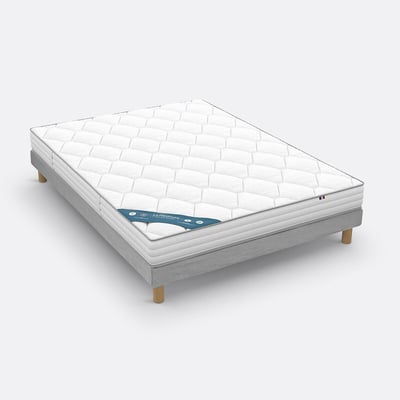 Ensemble matelas latex, soutien ferme, accueil enveloppant et sommier LA REDOUTE INTERIEURS