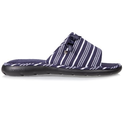 Chaussons Mules ouvertes très confortables, en jersey bio ISOTONER