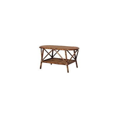 Table basse ovale en rotin VERACRUZ CHEHOMA
