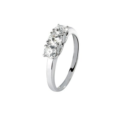 Bague en or blanc 750 B-CLASSIC BLUESPIRIT