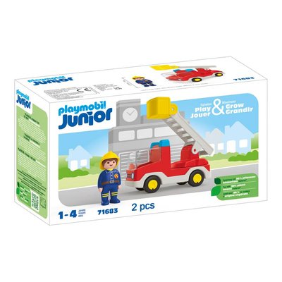 71683 - Camion de pompier avec échelle pivotante PLAYMOBIL