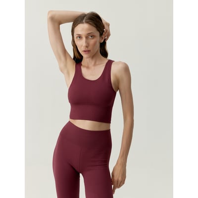 Brassière de sport femme Kitanda maintien moyen bretelles coussinets amovibles BORN