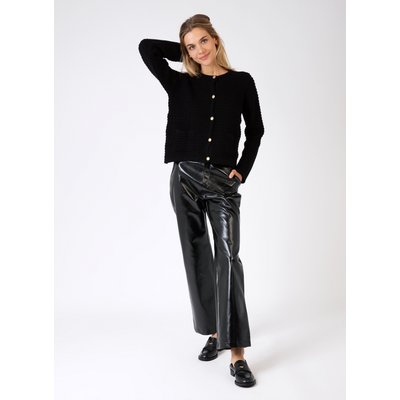PANTALON DROIT EN SIMILICUIR PITTY AN'GE