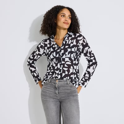 Chemise imprimée originale GRAIN DE MALICE