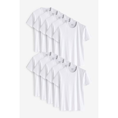 T-Shirts slim, lot de 10 NEXT
