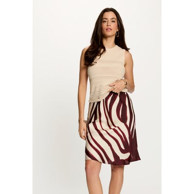 Pull sans manches col rond MORGAN