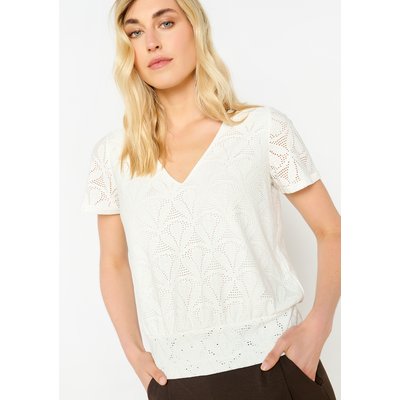 T-shirt ajouré brodé LOLALIZA