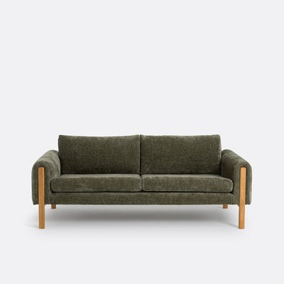 Zetel, getextureerd fluweel, 3-zit, Vino LA REDOUTE INTERIEURS