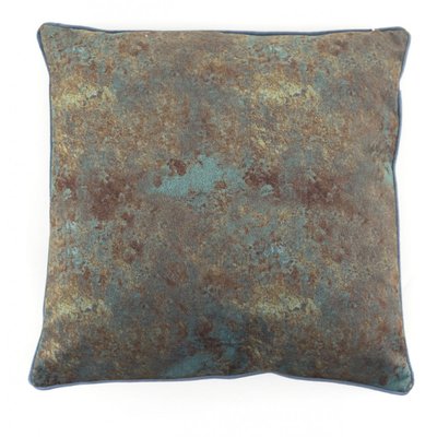 Coussin Polyester Bleu 45x45cm - DÉCORATION DECORATION D’AUTREFOIS