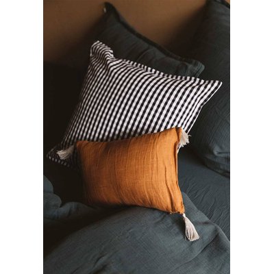 Housse de coussin Bahia en lin lavé GABRIELLE PARIS