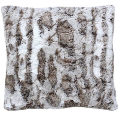 Coussin non déhoussable en imitation fourrure HOME MAISON