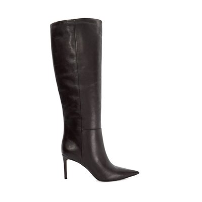 Bottes hauteur genou en cuir à enfiler - SERVE DUNE LONDON