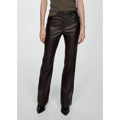 Mango legging simili cuir top