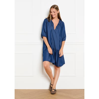 Robe babydoll Tencel volantée LOLALIZA