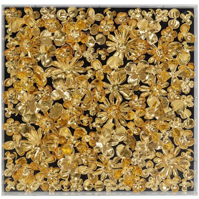 Tableau 3D fleurs 60x60cm KARE DESIGN