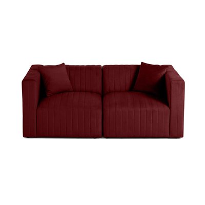 Canapé Modulable en Velours  2 places - NOVA LISA DESIGN
