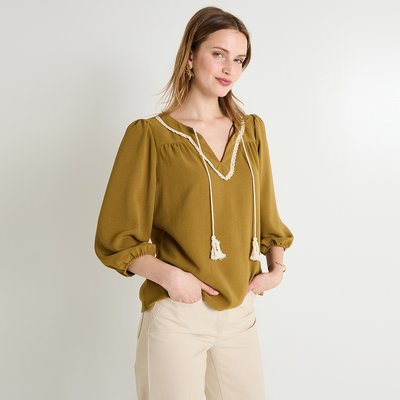 Blouse col V GRAIN DE MALICE