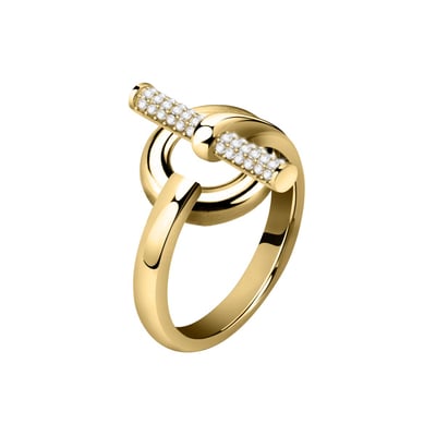Bague en acier ABBRACCIO MORELLATO