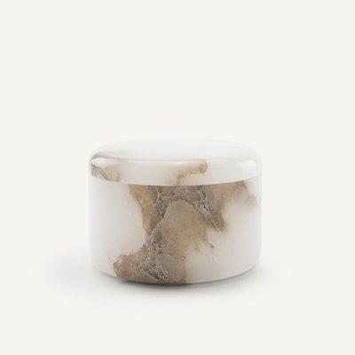Albasti Round Alabaster Box AM.PM