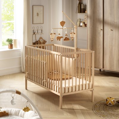 Lit bébé tout barreaux en bois BABY PRICE