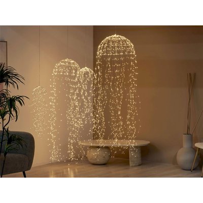 Suspension lumineuse méduse leds design  pour intérieur RECOLLECTION