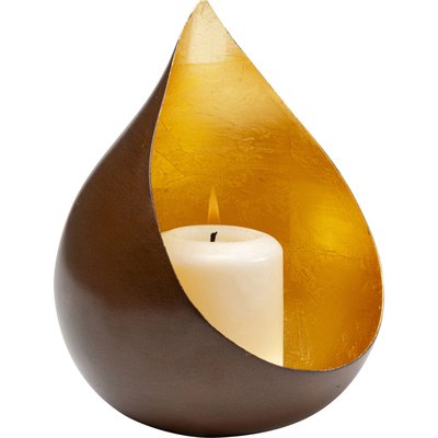 Bougeoir en forme de goutte, UOVO DROP KARE DESIGN