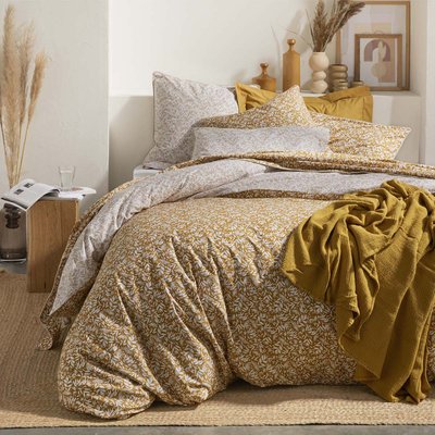 Housse de couette imprimée en percale de coton, OMBRAGE ESSIX
