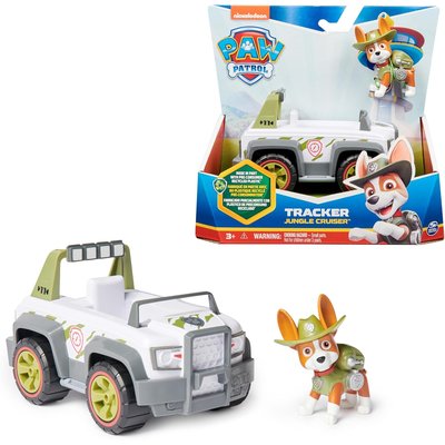La Pat Patrouille Jungle Cruiser avec figurine Tracker SPIN MASTER