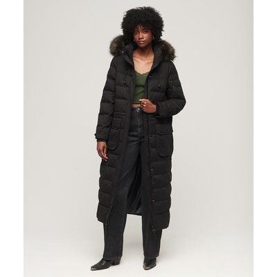 Lange parka met kap SUPERDRY